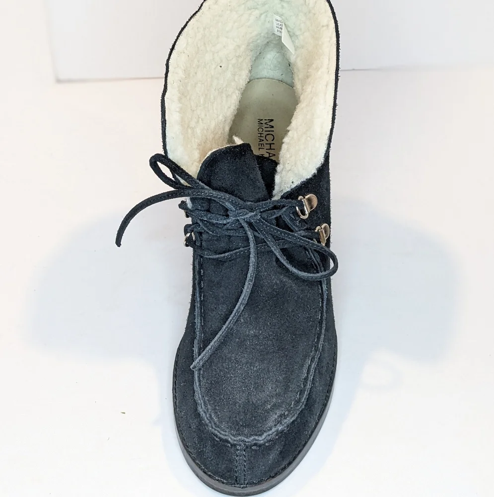 Michael kors suede wedges